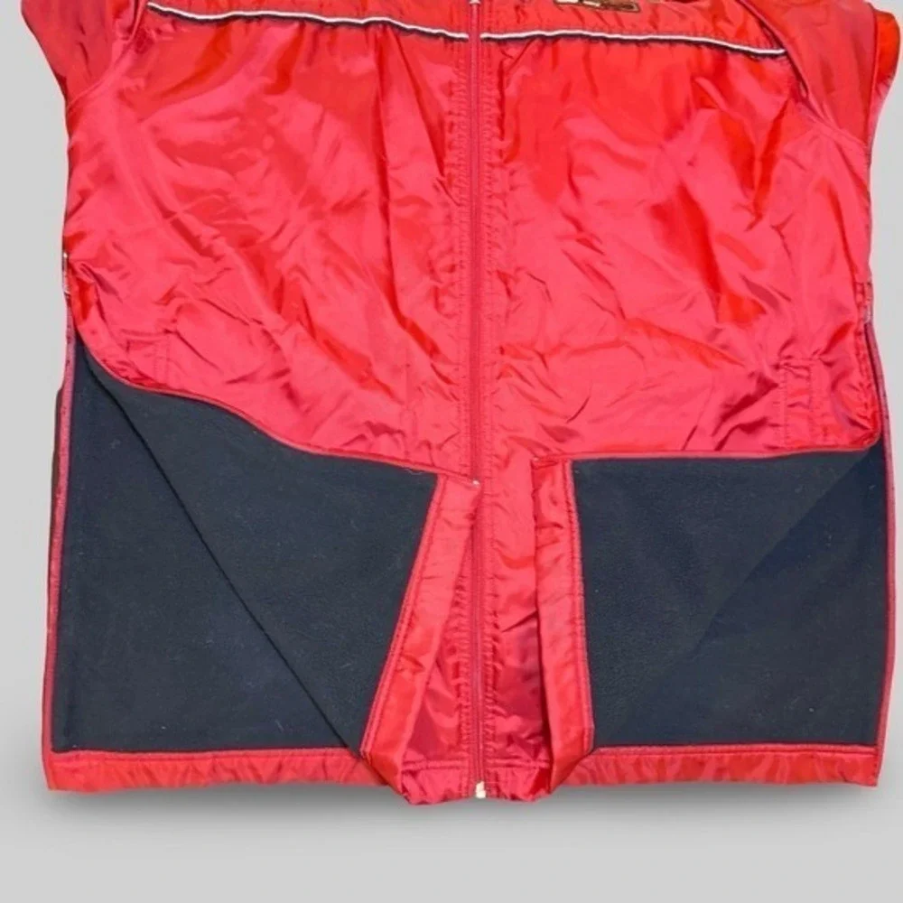 Vintage Nike Basketball Red Full-Zip Windbreaker Jacket Men's M Malaysia 90s